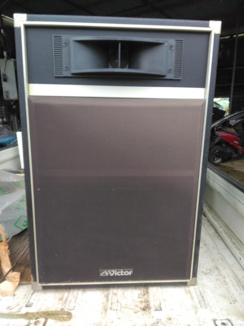 Victor フロントバスレフスピーカー ブラック