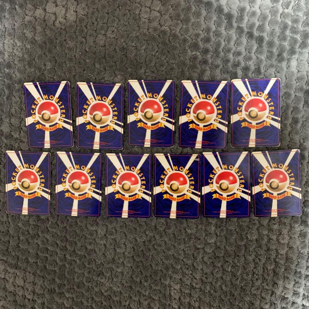 のりたま マーク有 ポケカ 旧裏 状態悪い レアカード わるいリザードン他