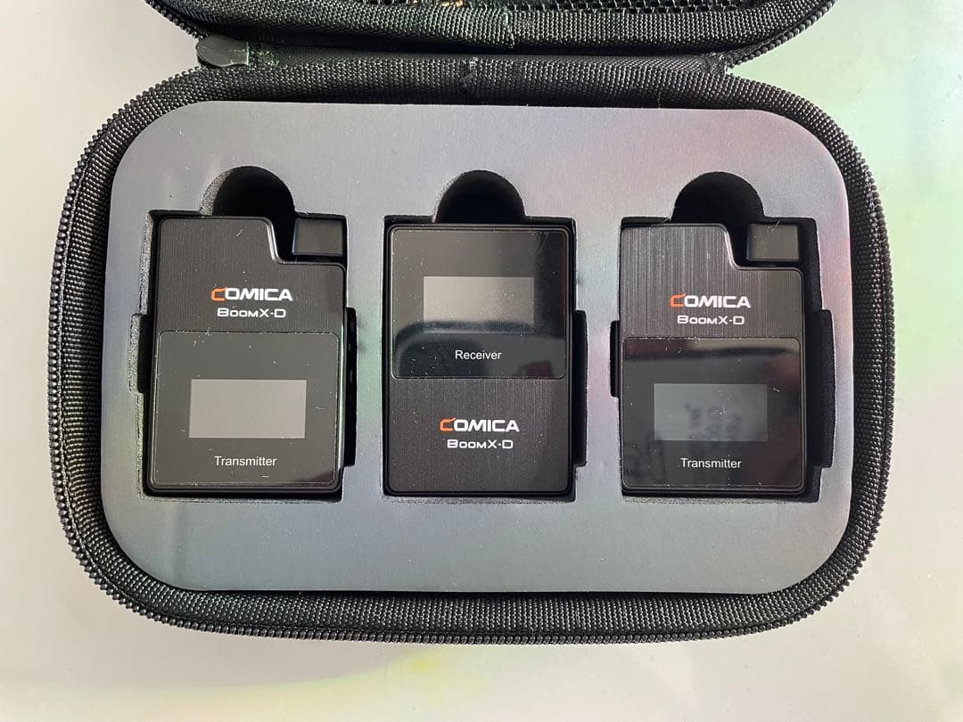 【美品】COMICA BoomX-D2ワイヤレスピンマイク　カメラ&スマホ対応