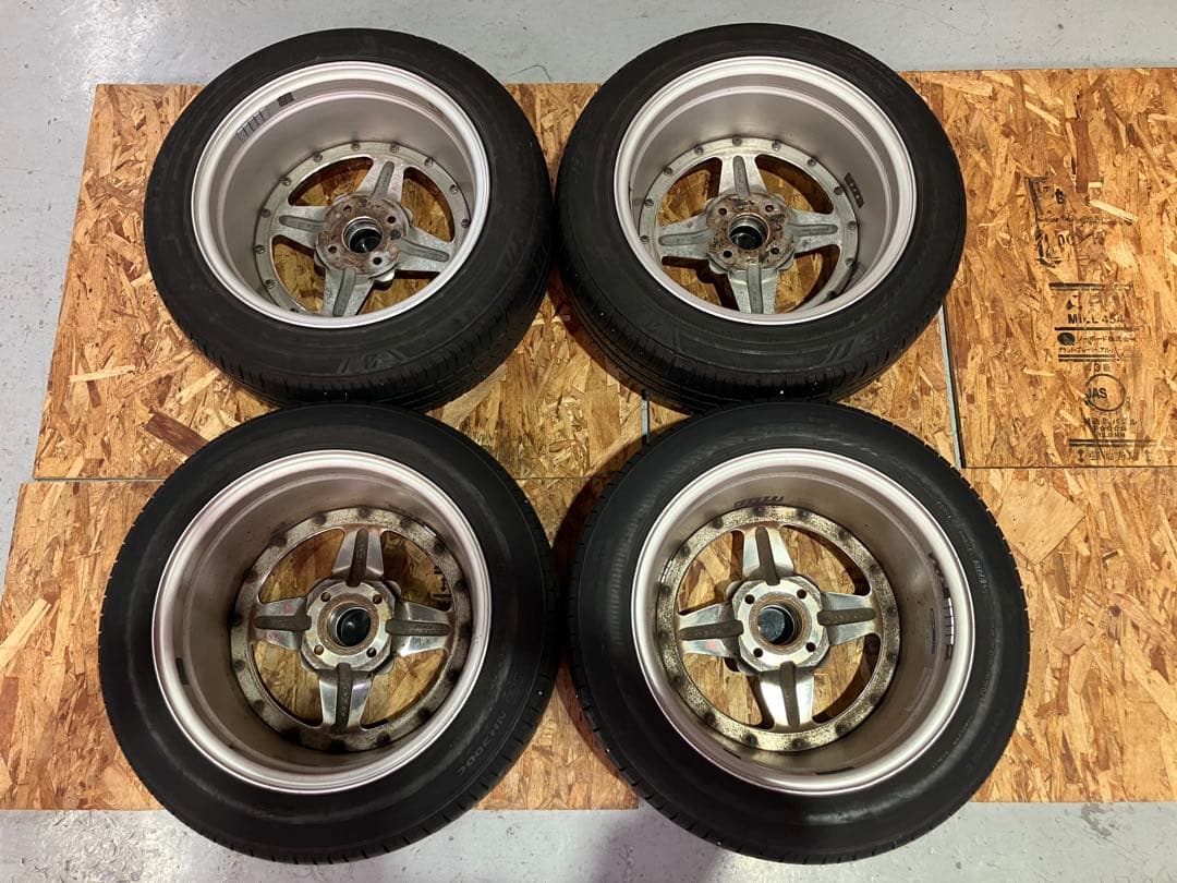 WORK Equip 15インチ ホイールセット