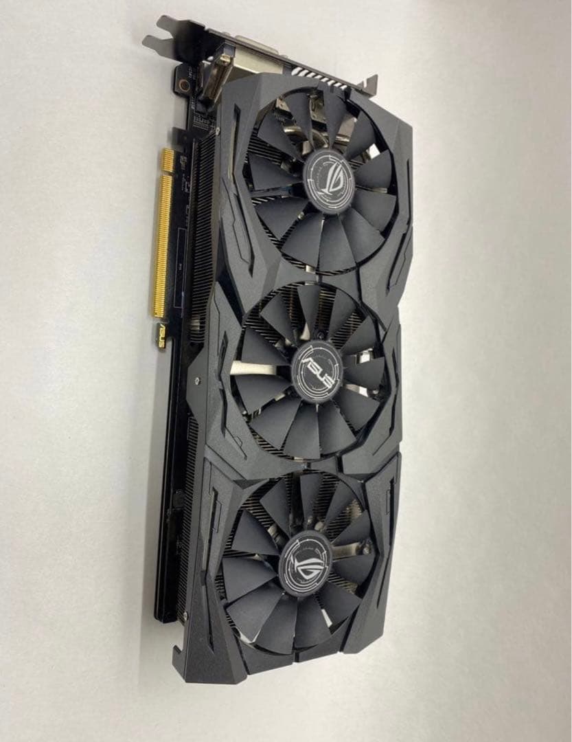 【美品動作確認済】ASUS　ROG STRIX RX580 O8G GAMING