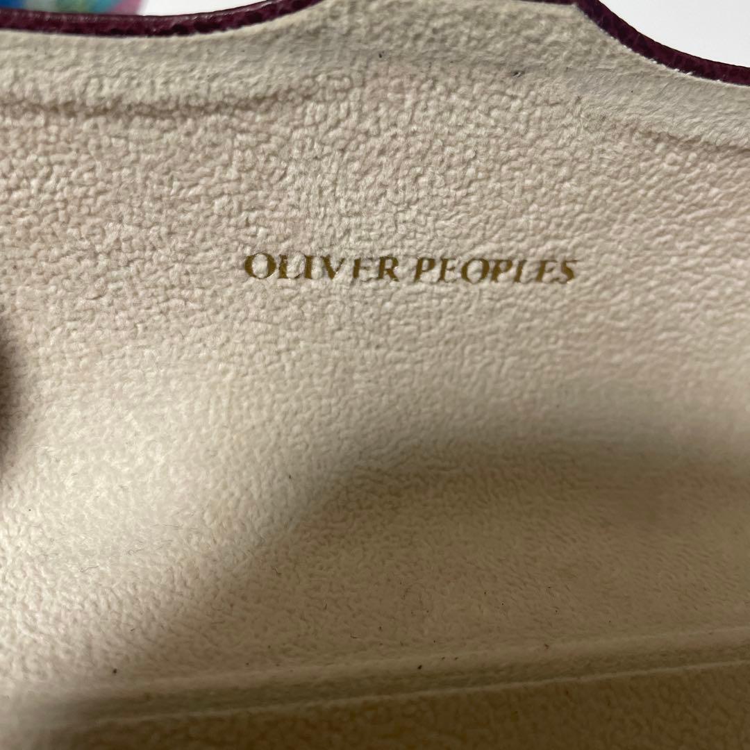 OLIVER PEOPLES オーバル サングラス