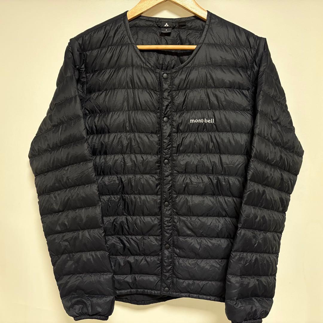 mont-bell スペリオダウン ラウンドネックジャケット　S 黒