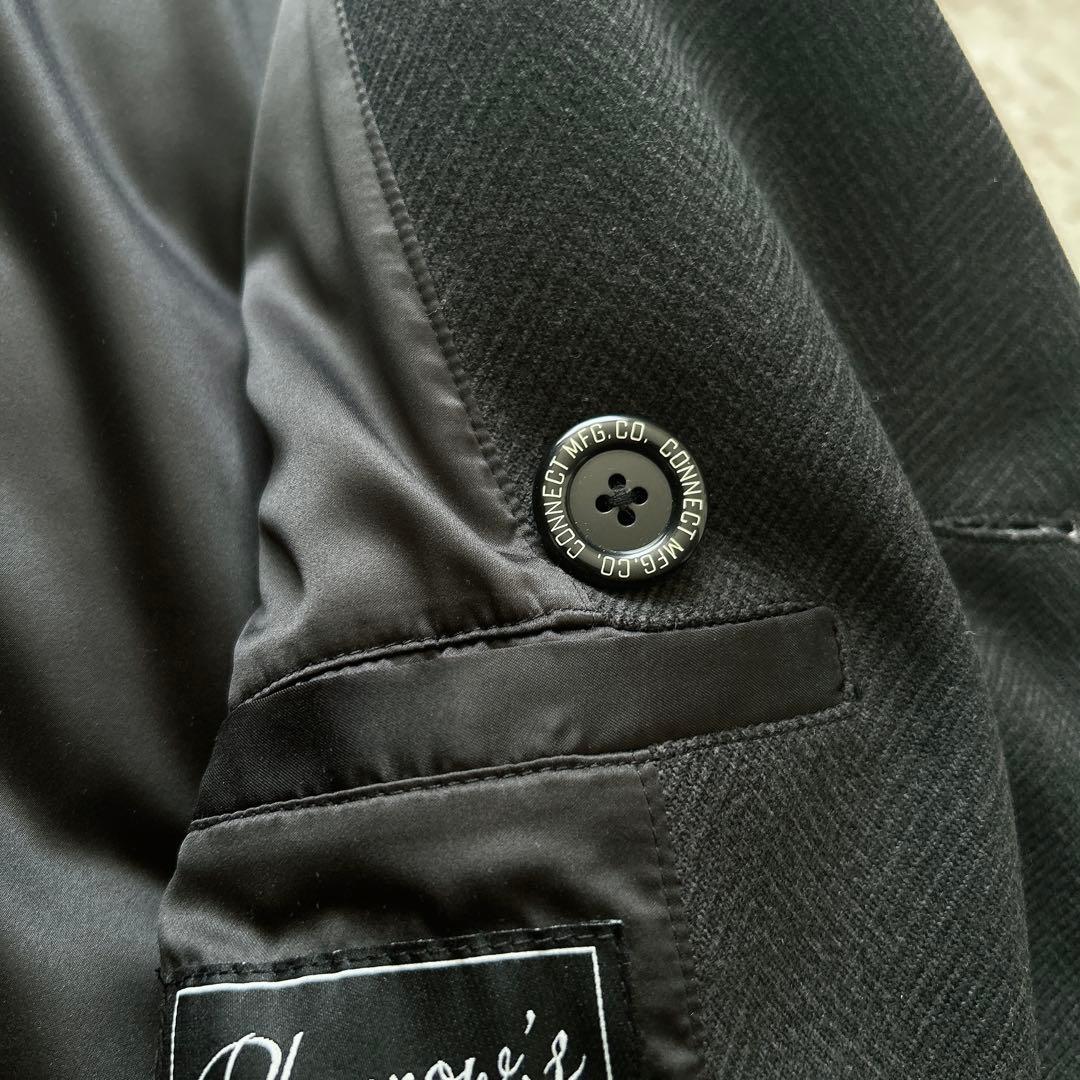 フェローズ Pherrow's ヘリンボーン ダウン 80% Pコート　超暖か