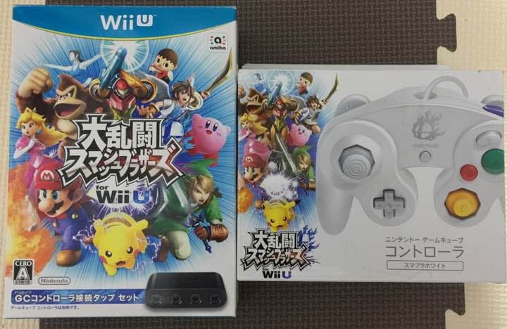 『専用』大乱闘スマッシュブラザーズ WiiU ゲームキューブコントローラーセット