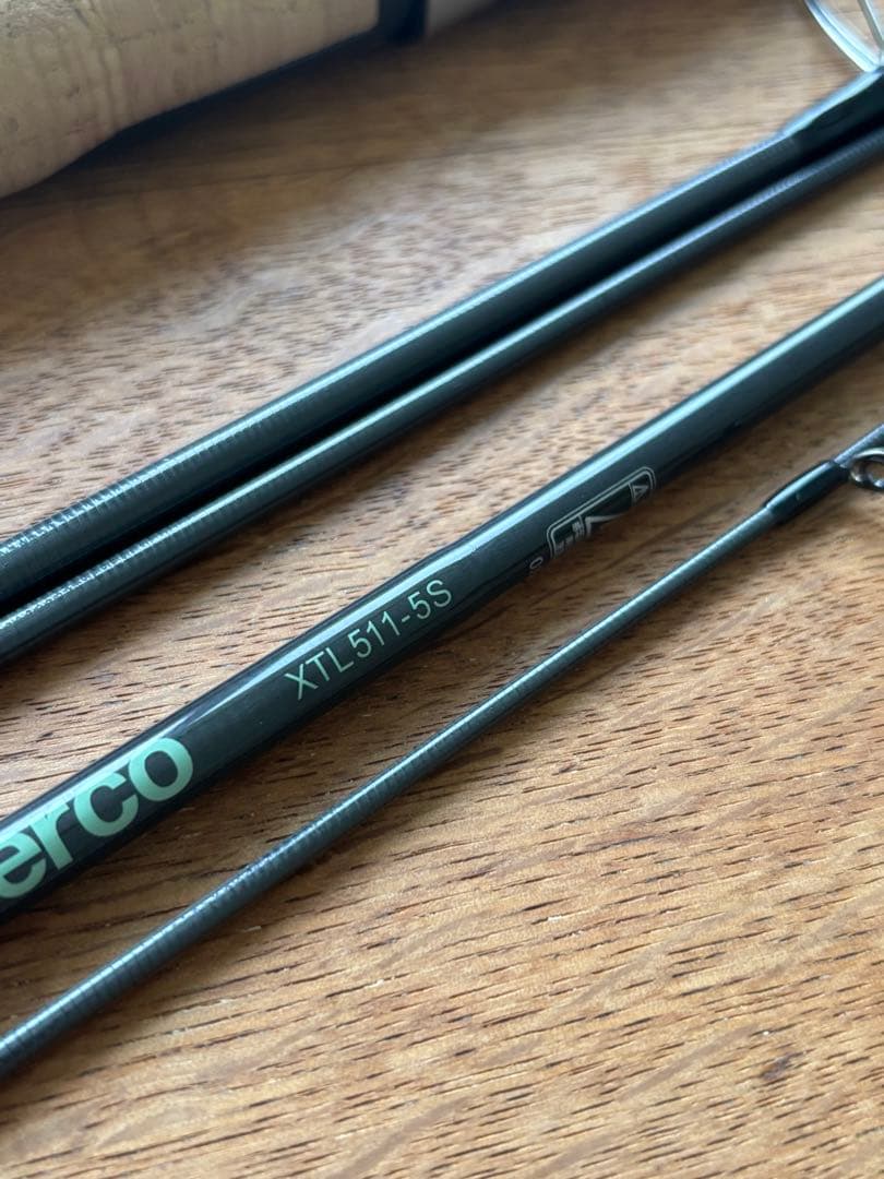 フエルコ× LUCK XTL511-5S 美品 ツララ ゴーフィッシュ ロッド