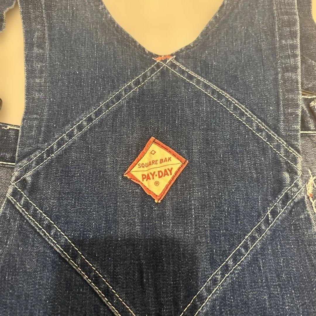 【期間限定】PAYDAY 50's〜60'sオーバーオール　インディゴ