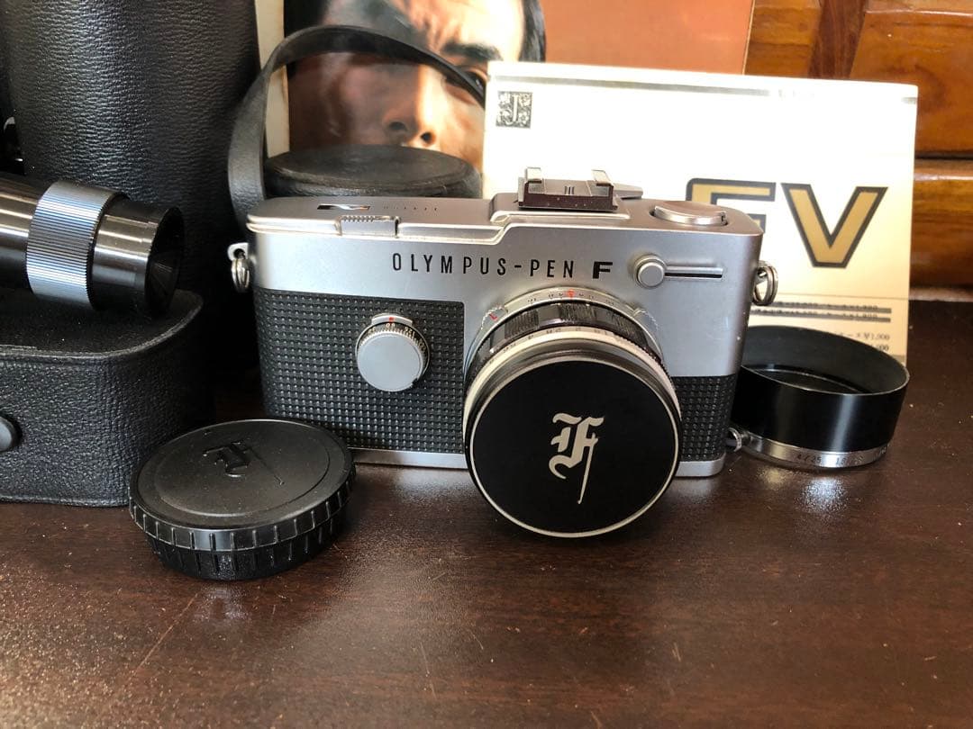 OLYMPUS PEN F Tフィルムカメラセット説明書、カタログなど付き