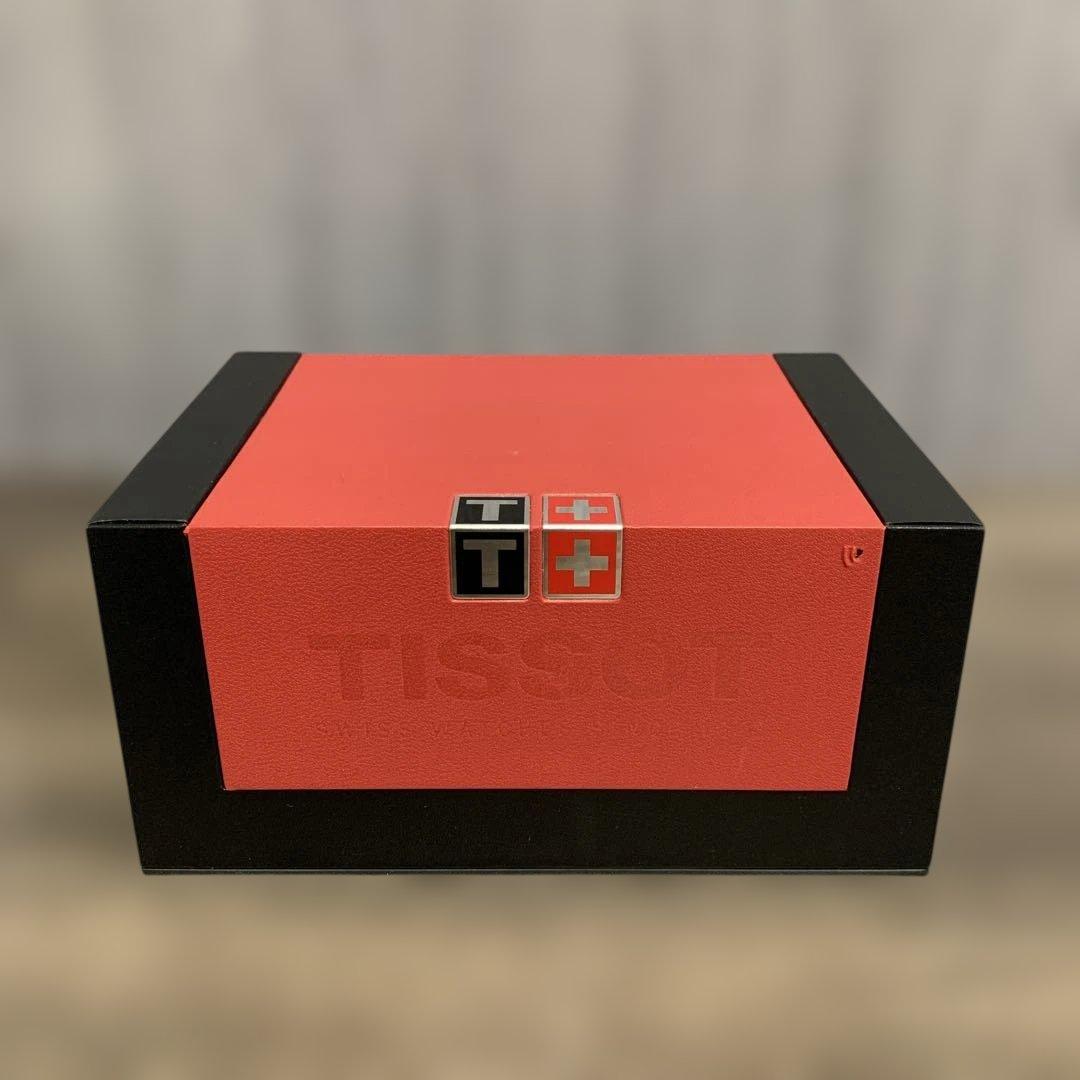 m122306m TISSOT 腕時計 ピンキー　レッドレザー　パール