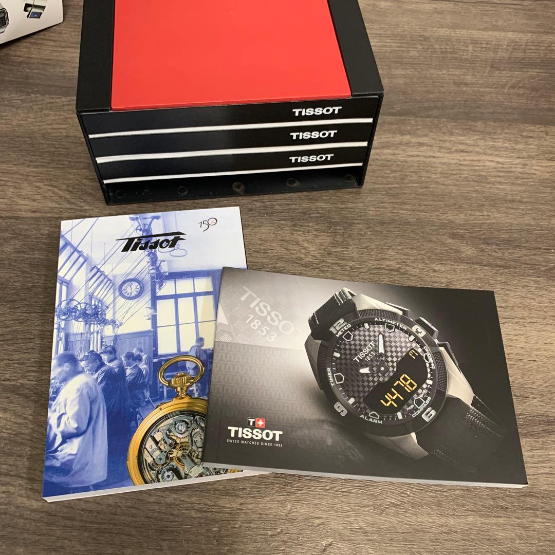 m122306m TISSOT 腕時計 ピンキー　レッドレザー　パール