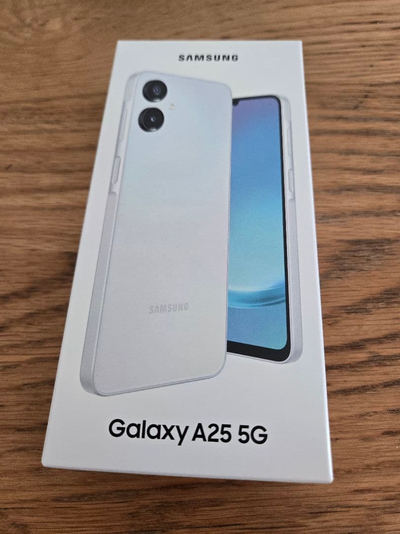 【新品未開封】サムスン】Galaxy A25 5G】ブルー】SIMフリー②