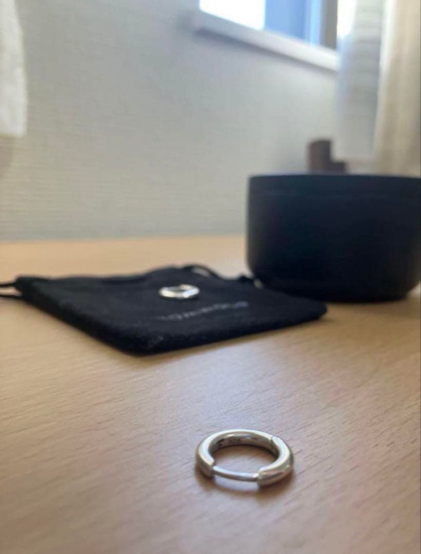 「片耳」TomWood ピアス Classic Hoop Small