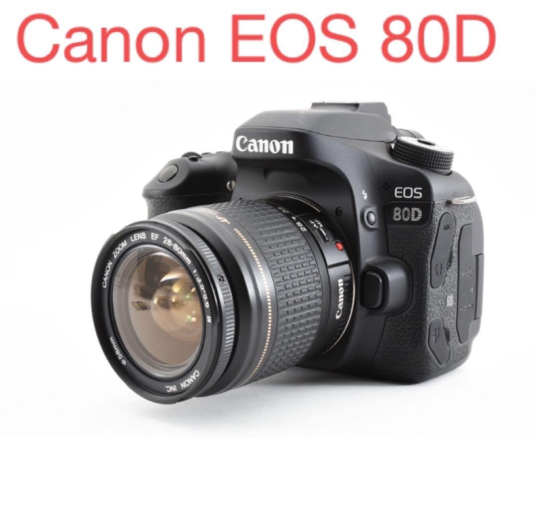 保証/Canon EOS 80D デジタル一眼レフカメラ 標準レンズセット