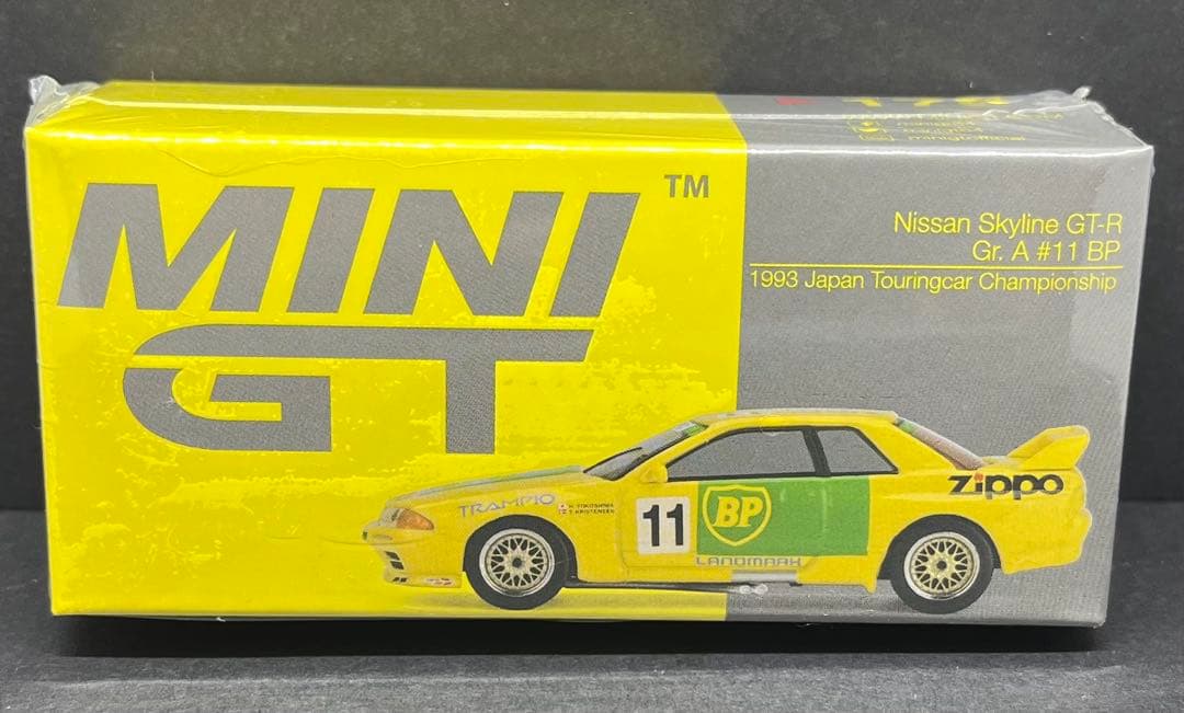 MINI GT スカイライン GT-R R32 Gr.A #11 BP 1993