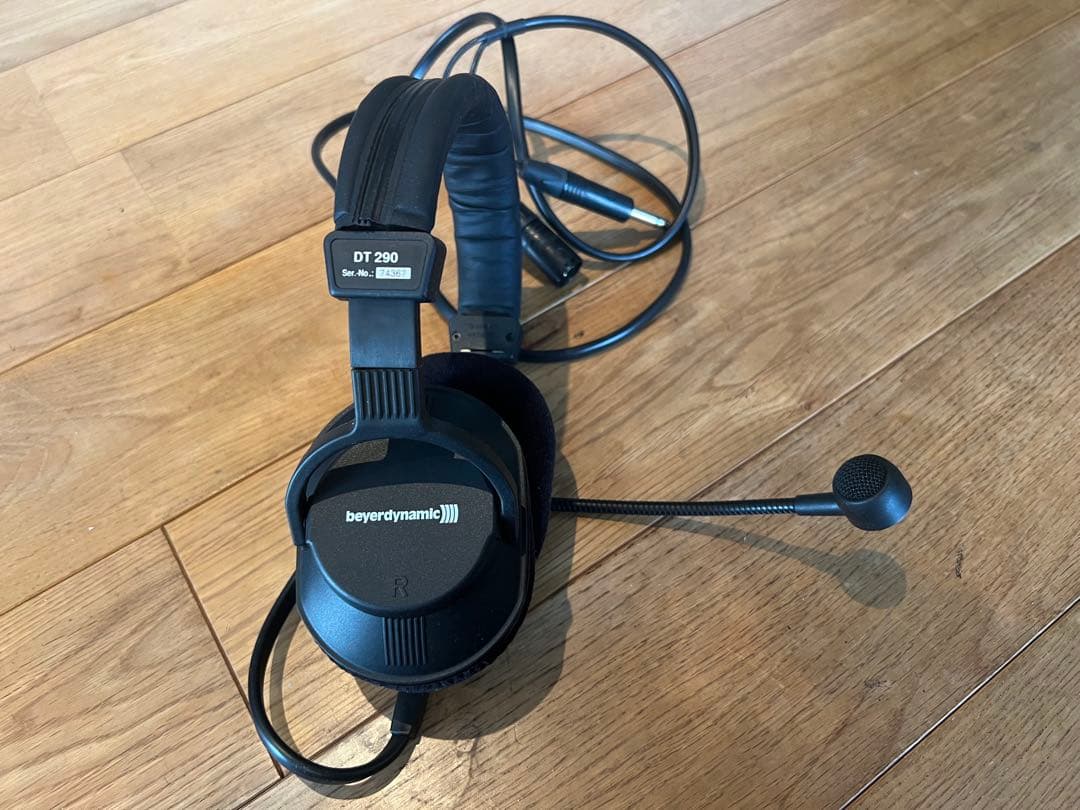 beyerdynamic DT 290 MKIIヘッドセット+ケーブル