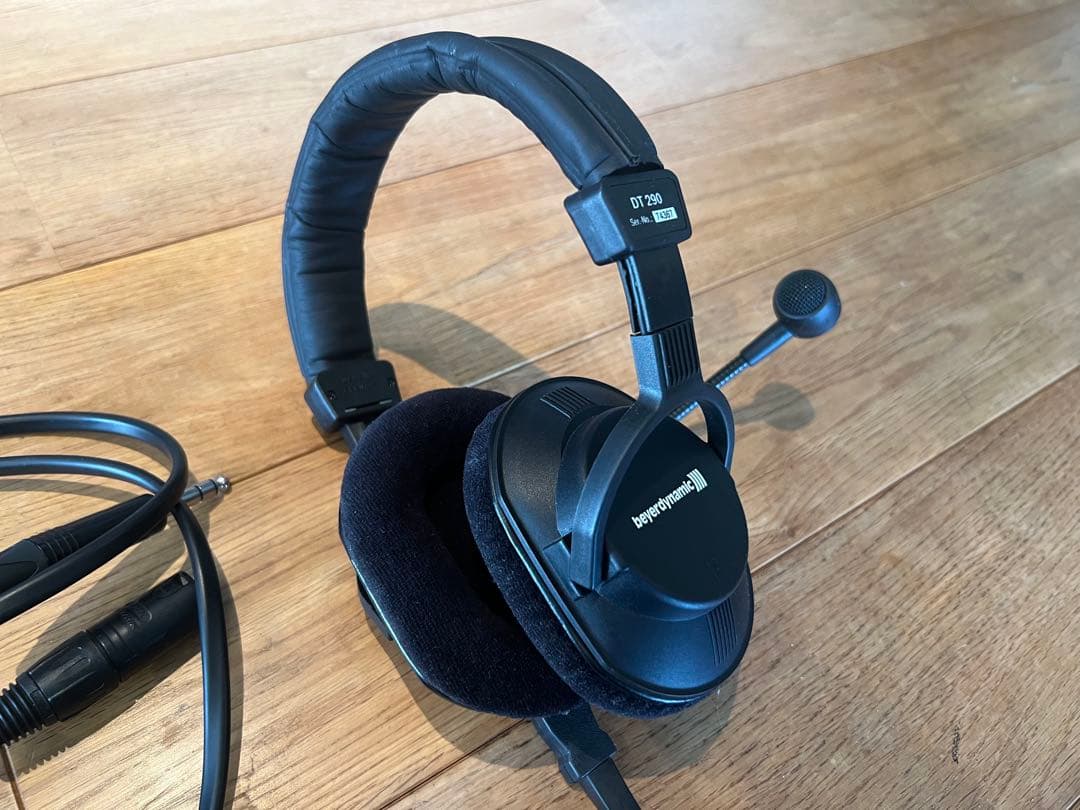 beyerdynamic DT 290 MKIIヘッドセット+ケーブル