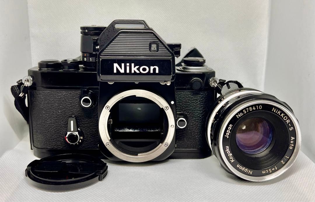 美品 アンティーク ニコンF2フォトミック 50mm F1.2ブラックNikon