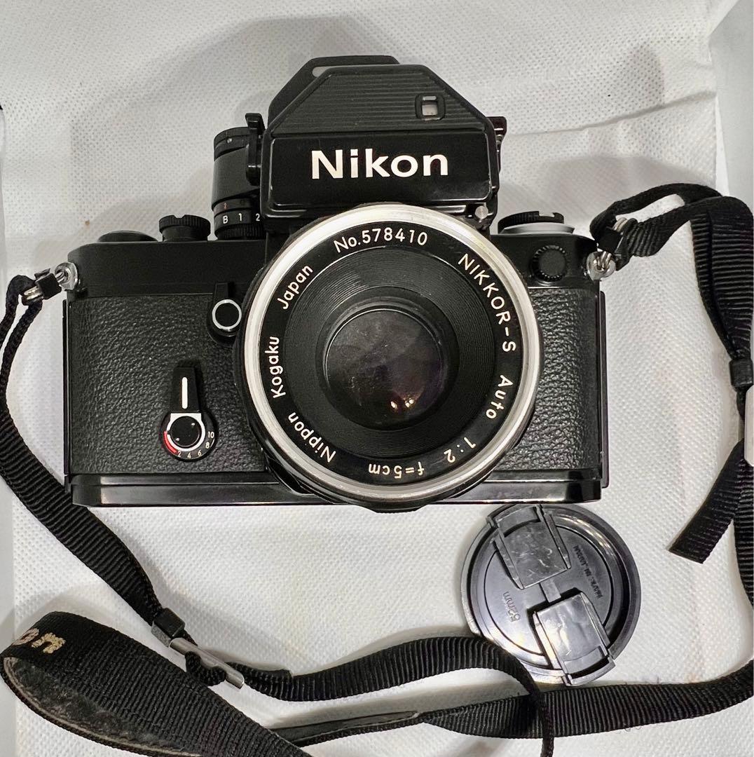 美品 アンティーク ニコンF2フォトミック 50mm F1.2ブラックNikon