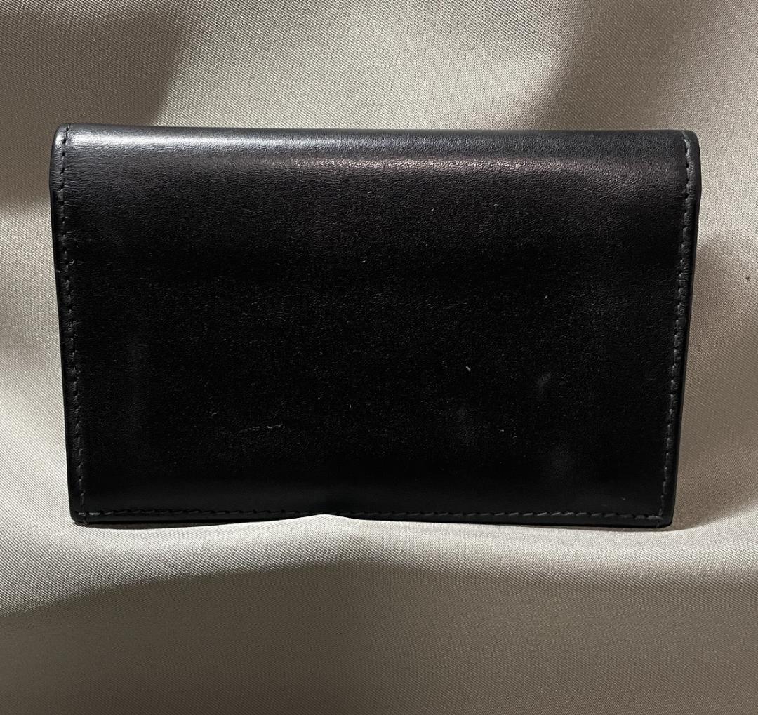 ETTINGER エッティンガー 名刺入れ カードケース ブラック　パープル