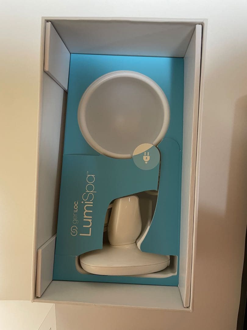 ニュースキン、genLOCルミスパ美容器、ホワイト・ブルー