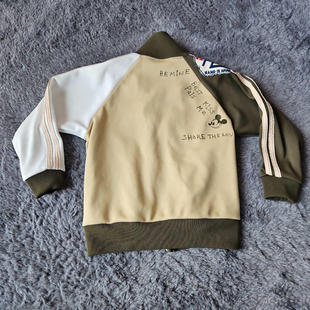 FITH デニムダンガリー　ミッキーマウスジャージジャケット　110