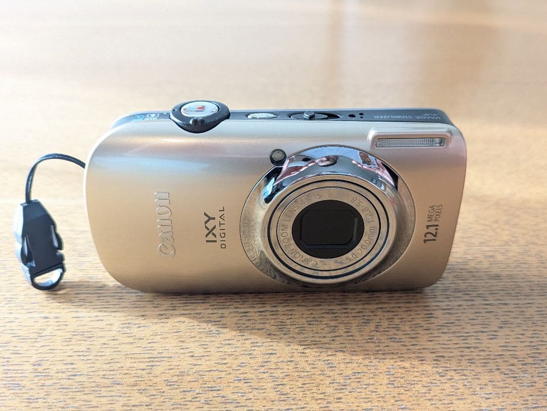 美品 Canon IXY 510 IS デジタルカメラ ゴールド 送料無料