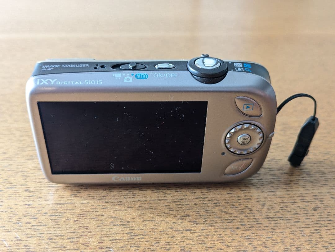 美品 Canon IXY 510 IS デジタルカメラ ゴールド 送料無料