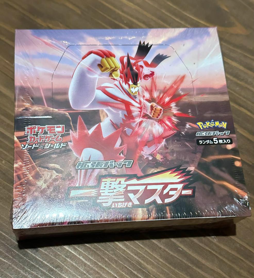 メル鑑定団 ポケモンカード　一撃マスター　BOX シュリンク付き