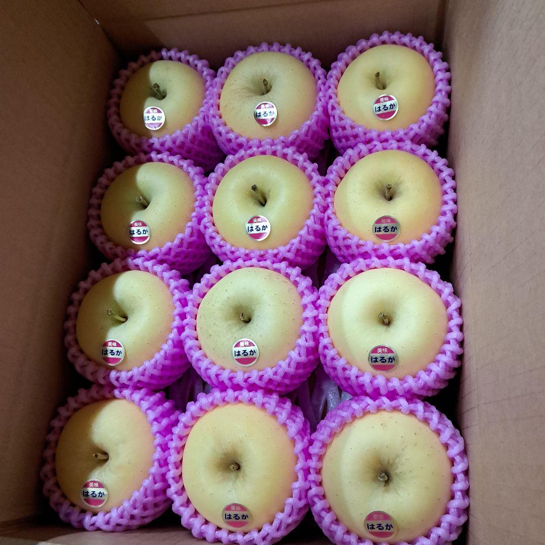 はるかりんご贈答用　3キロ箱 2箱セット