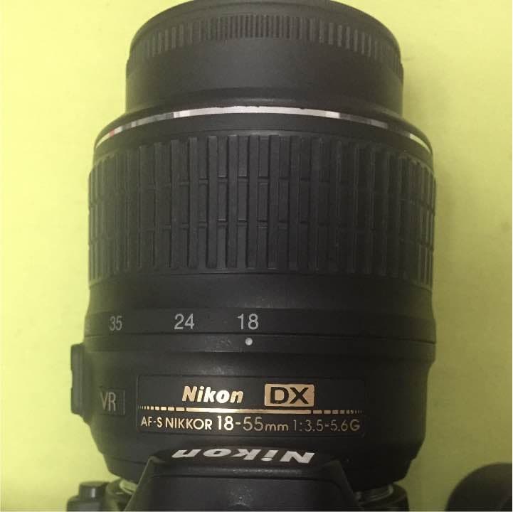 AF-S DX NIKKOR 18-55mm F/3.5-5.6G VR レンズ