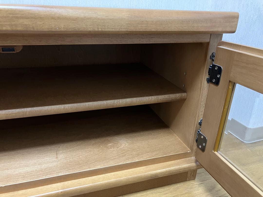 カリモク テレビボード ローボード　木製　レトロ アンティーク