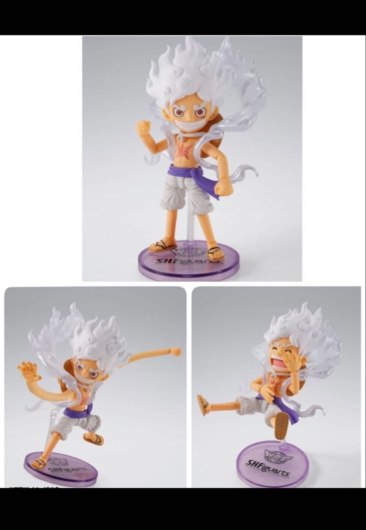 ワールドコレクタブルフィギュア × S.H.Figuarts ルフィ ギア5