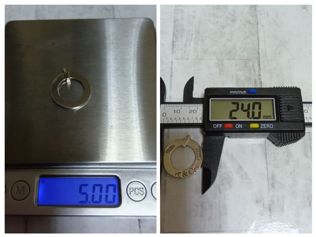 ティファニー サークルネックレス Silver925