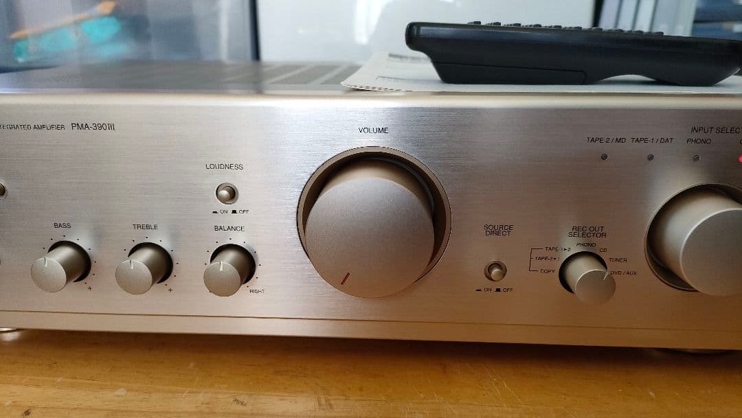 DENONプリメインアンプPMA-390Ⅲリモコン取説付き中古動作品