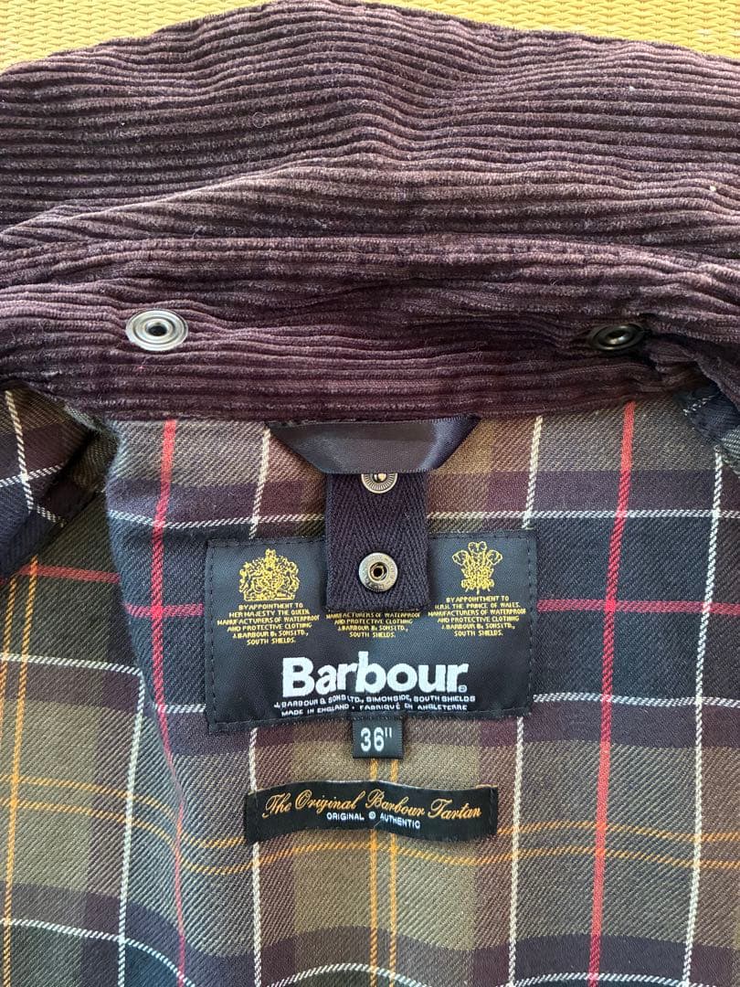 【美品】Barbour BEDALE 4ポケット36