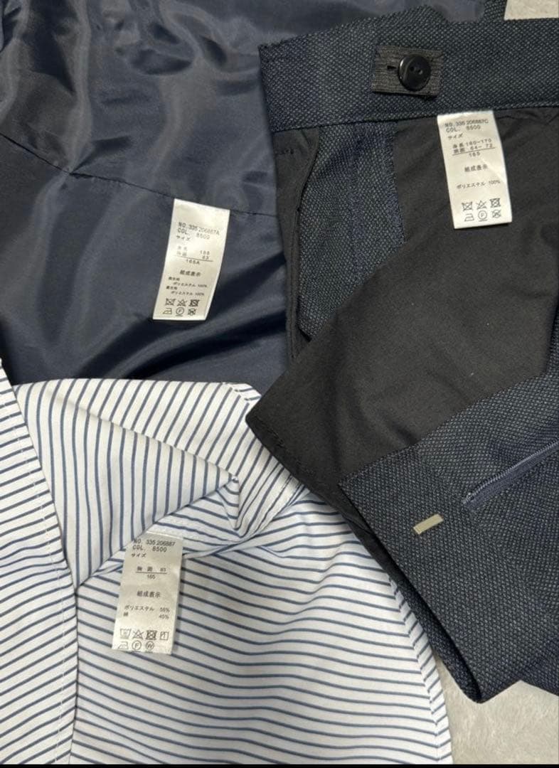 BOYCOTT ネイビー スーツ 165サイズ