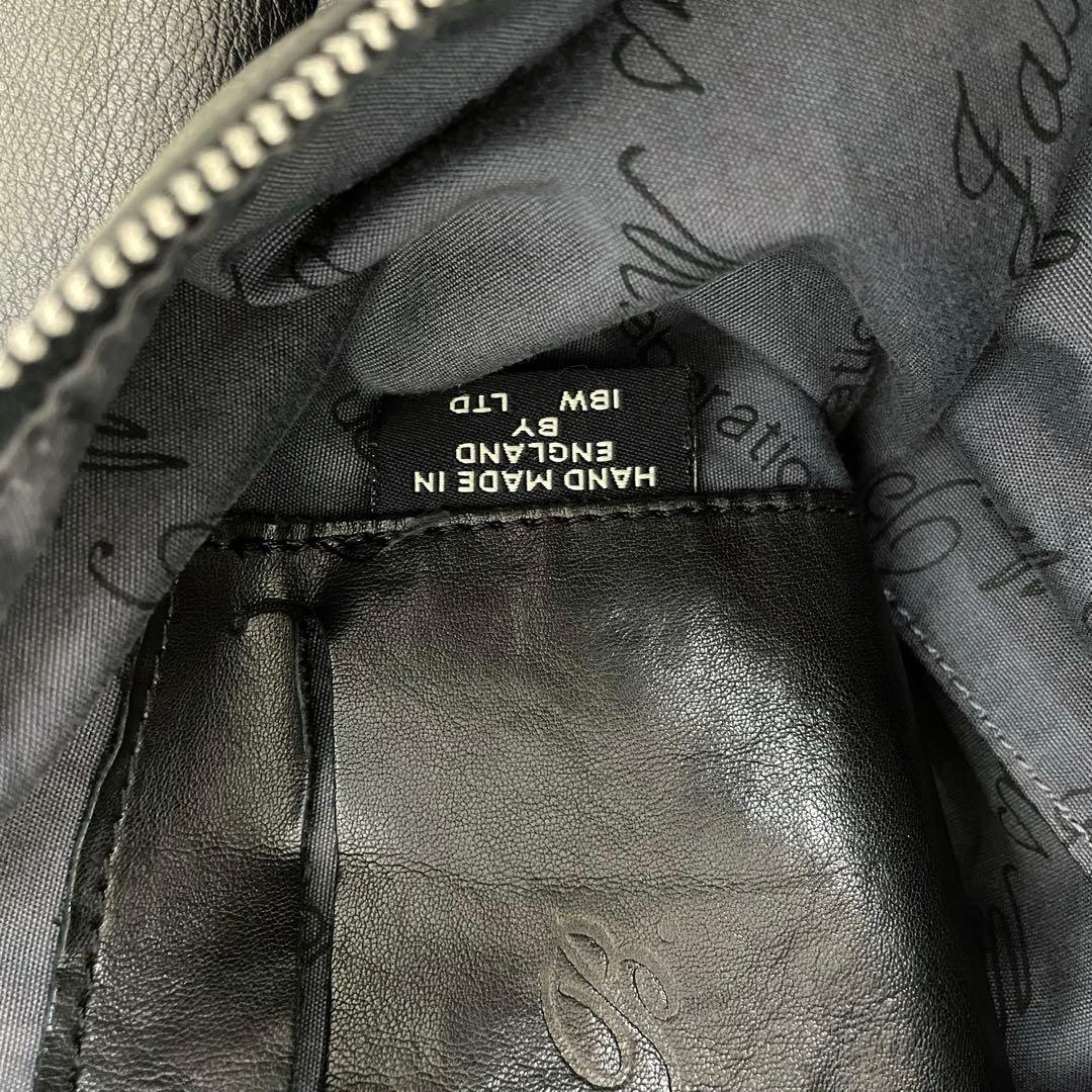 Jas M.B. 80% WINGS TRAVELLERボストンバッグ ブラック