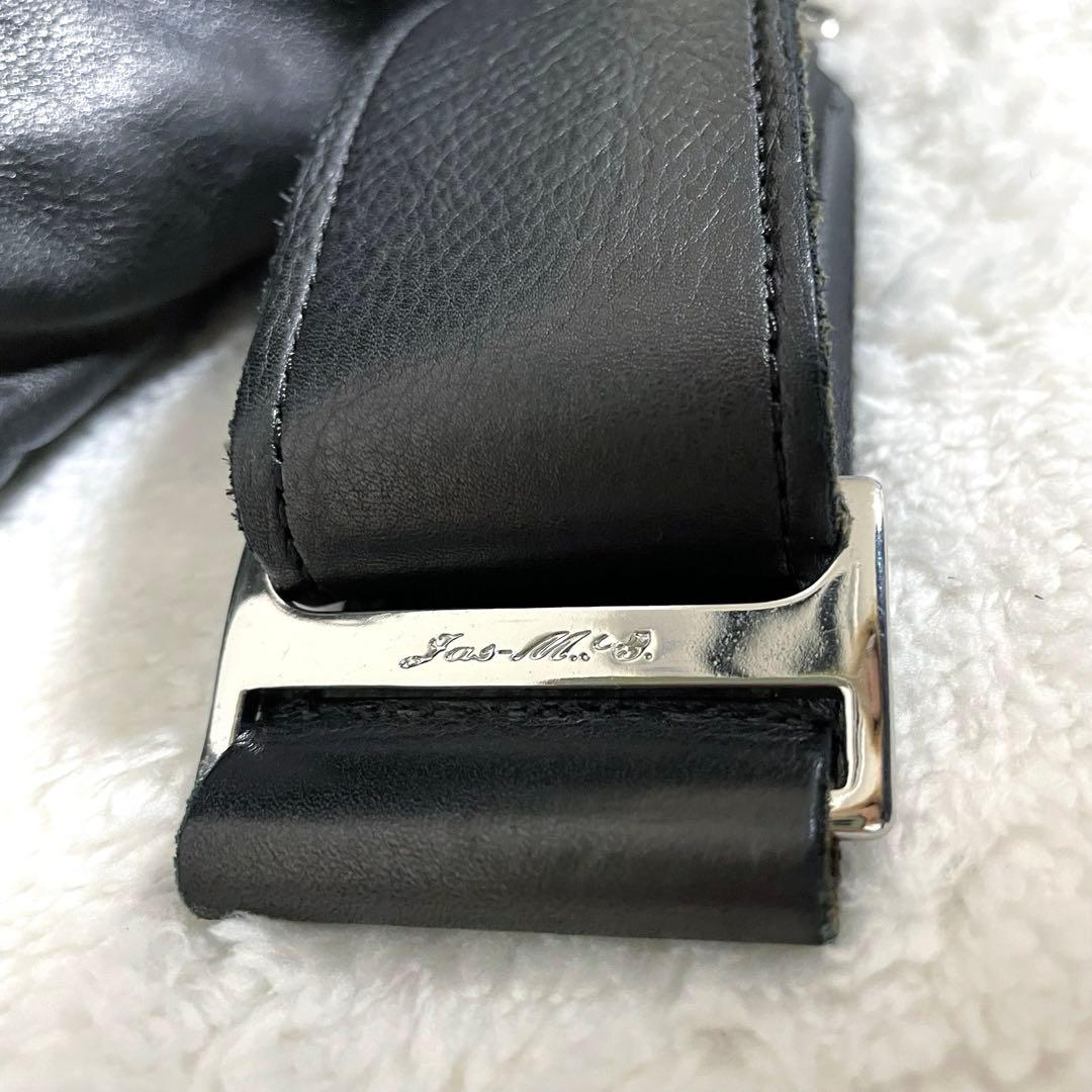 Jas M.B. 80% WINGS TRAVELLERボストンバッグ ブラック