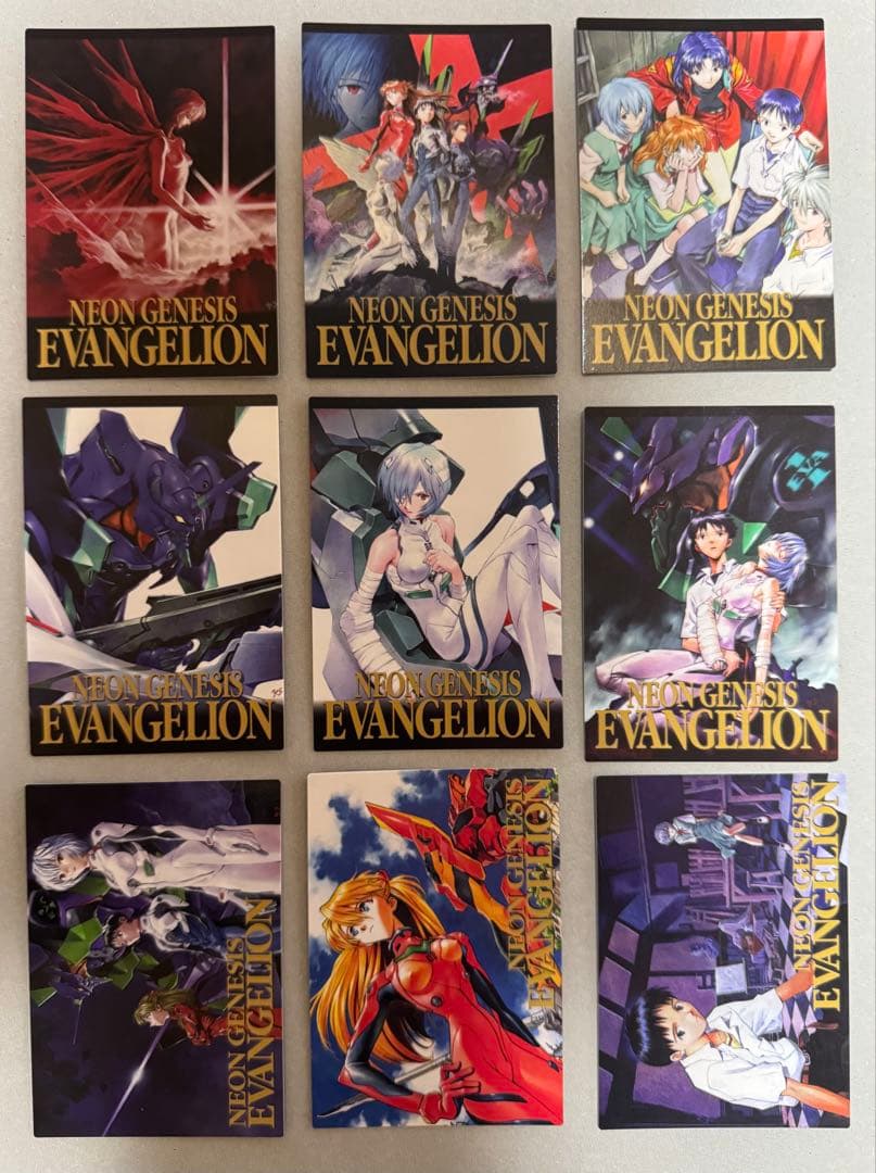 新世紀エヴァンゲリオンカードダス 第四集 YS10〜18フルコンプリート