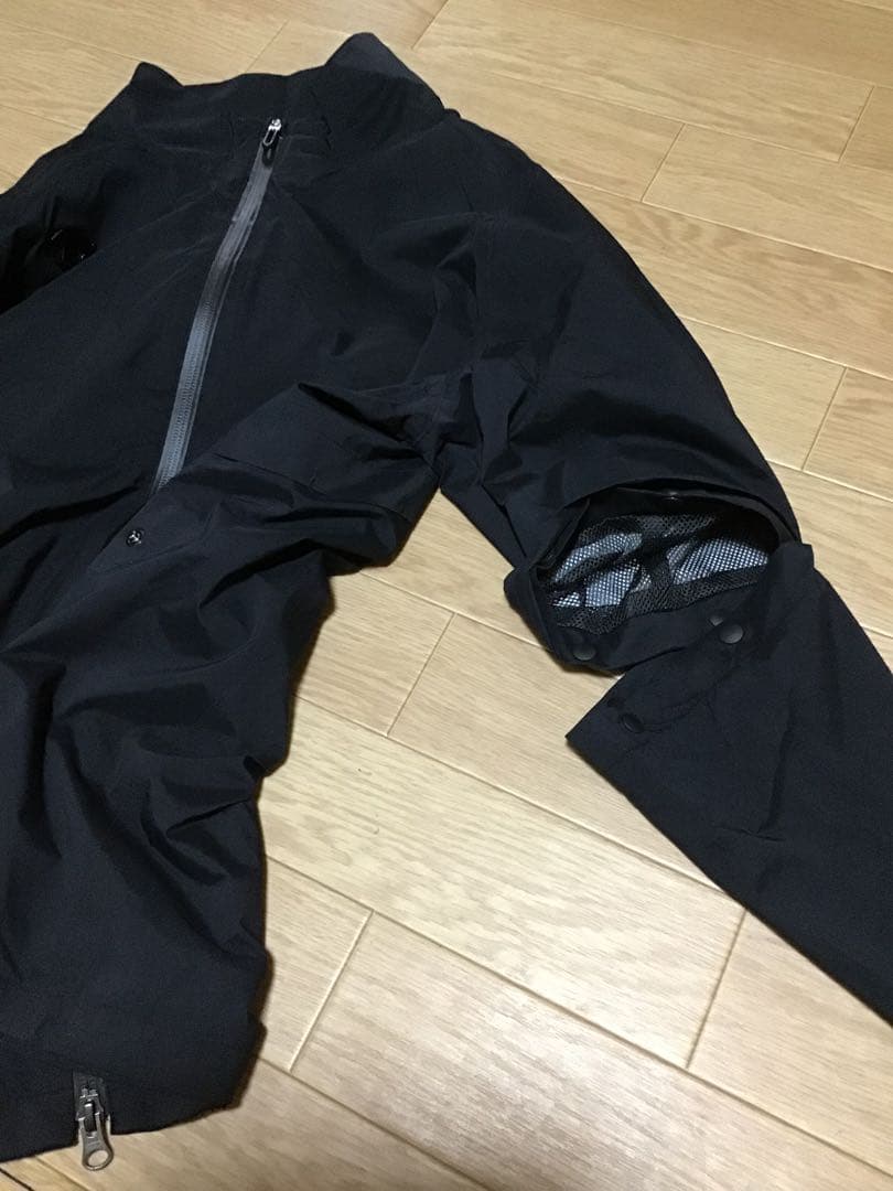 【DESCENTE GOLF/デサント】ナイロンセットアップ/M★黒★メンズ