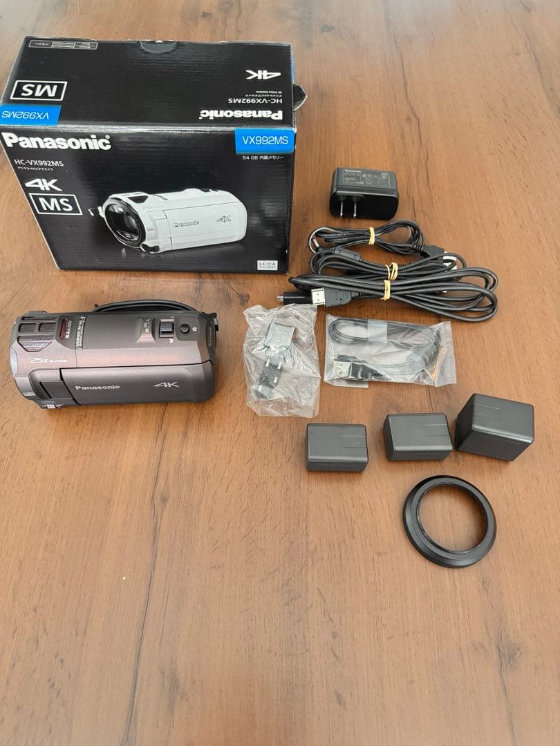オ*ン様 Panasonic 4K ビデオカメラ　HC-VX992MS 2021
