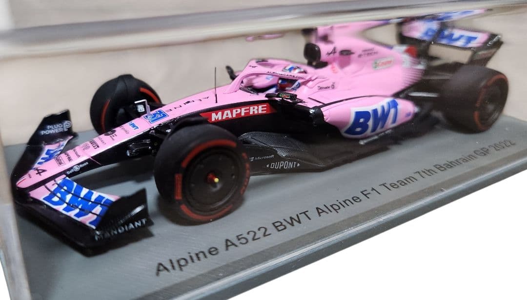 【新】Spark 1/43 Alpine A522 Baharain GP