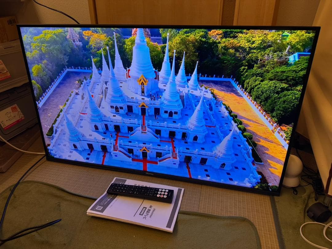 ハイセンス hisense 43型　4K スマートテレビ 43E7H　22年製