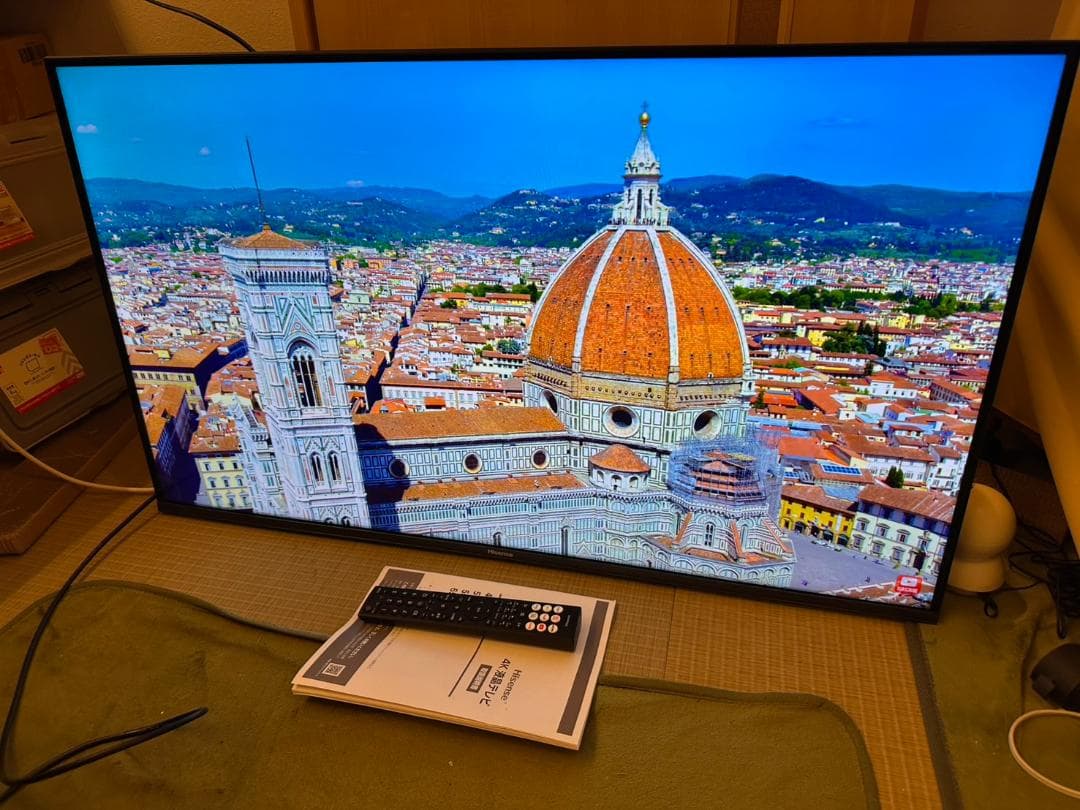 ハイセンス hisense 43型　4K スマートテレビ 43E7H　22年製