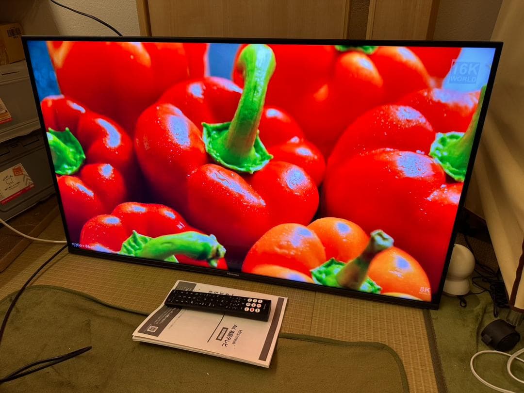 ハイセンス hisense 43型　4K スマートテレビ 43E7H　22年製