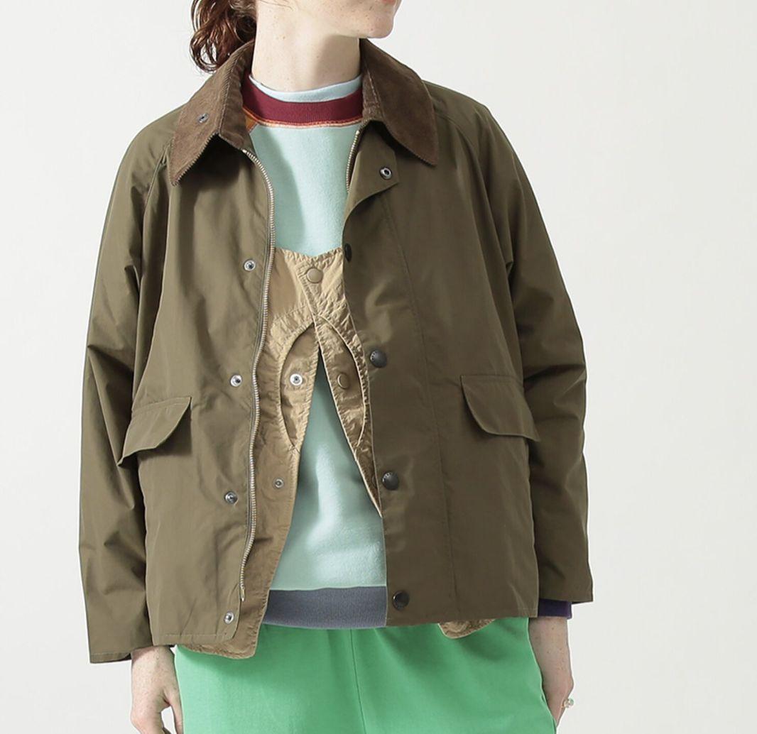 Barbour×BEAMS BOY別注Thornbury jacket/バブアー
