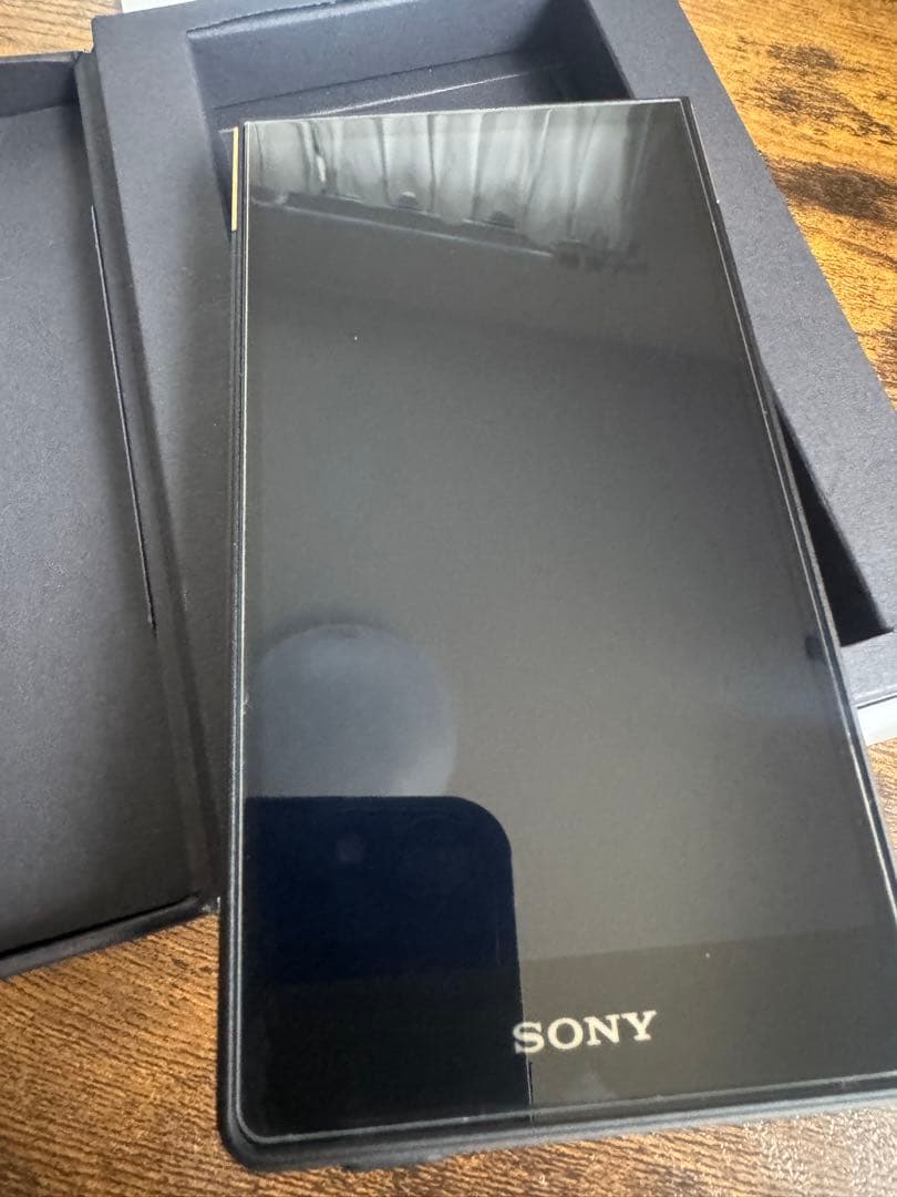 【美品】ソニー ウォークマンNW-ZX707 純正レザーケース&ストラップセット