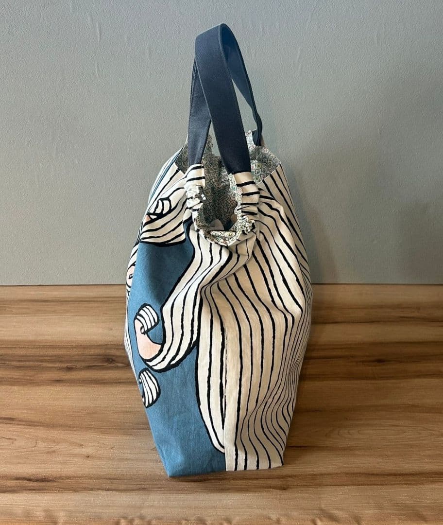 【いたち様オーダー】ミナペルホネンハンドメイドシャーリングバッグ