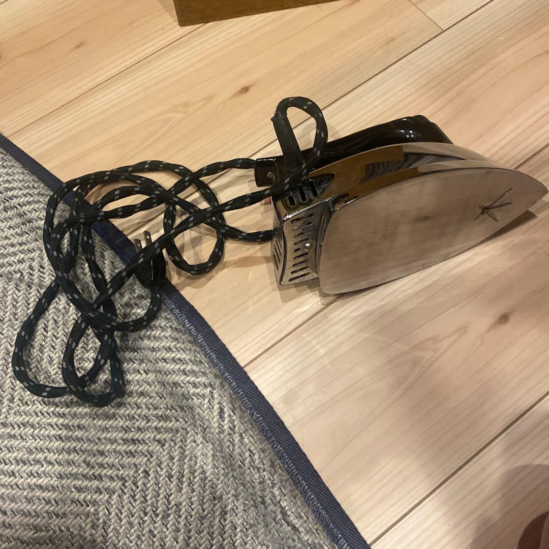 昭和時代レトロ品新品未使用KING アイロン Utility Model 日本製