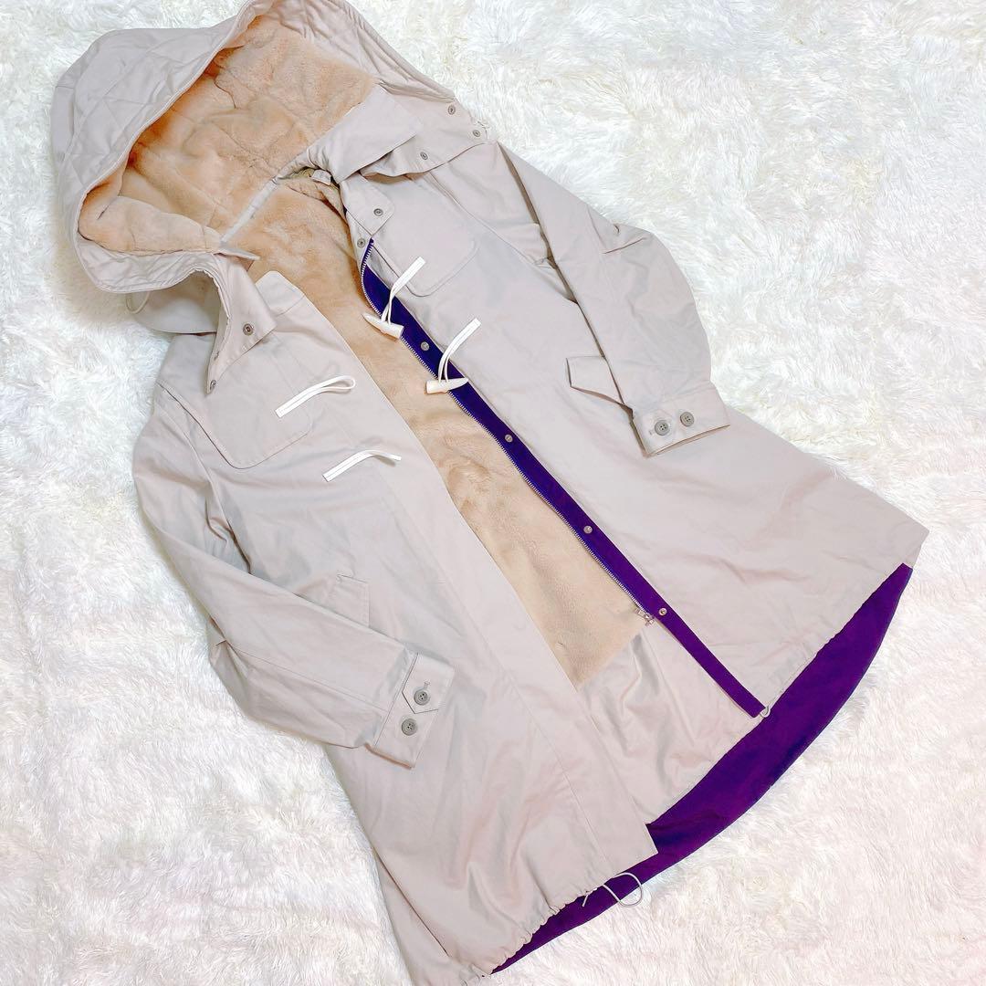 極美品✨マルシャルテル　ファー　モッズコート　ライナー　アウター　3way